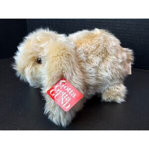 Muncher Brown Bunny Rabbit Muncher Gotta Getta Gund 3649 Long Hair